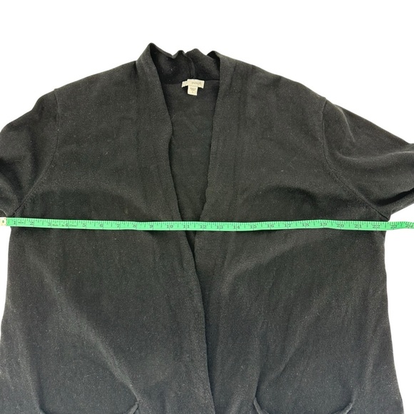 J. Jill pure Jill cotton & cashmere open front cardigan - Picture 3 of 7